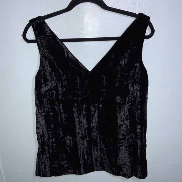 French Connection Low Sleeveless V Neck Top Size S - Picture 9 of 9